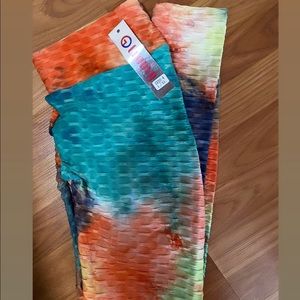 NWT Tie Dye Tiktok leggings